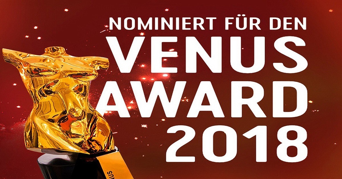 VENUSAward Nominierungen 2018 der Gala in Berlin